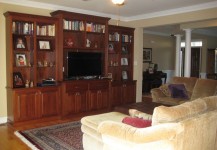 Living Room with Entertainment Center